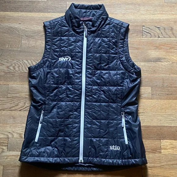 Stio Embroidered Women’s Boundary Black Azura Vest - Picture 7 of 14